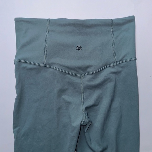 Athleta Elation Ultra Flare Stretchy Yoga Athleisure Pants in Minimalist Gray XS - Picture 7 of 12